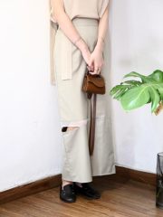 [MUST HAVE!!] split earth skirt