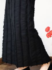 [MUST HAVE!!] Ally Black tassel skirt