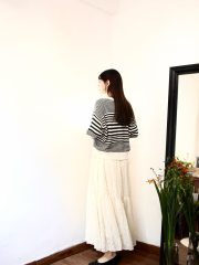 Roni pattren tiered skirt