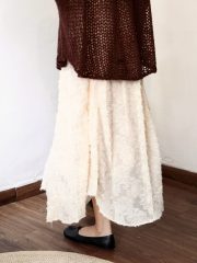 Irregular pattern faye skirt