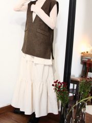 Choco vest pocket outer