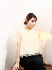 [MUST-HAVE item!!] Smith light sheer fairy blouse