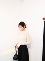 Sonia lace pattern blouse