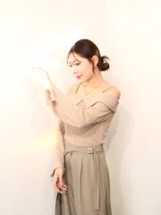 Nude jamie softy knitted blouse